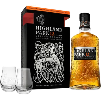 Whisky Highland Park 12 Years Old 0,7l + 2 x sklenice