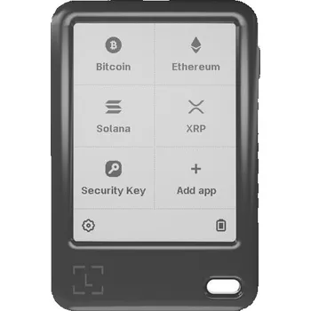 Peněženka Ledger Nano Gen5 krypto peněženka (iOS/Android/Windows/MacOS/Linux) černá