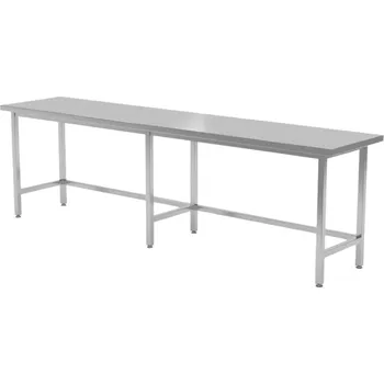 Dílenský stůl Nerezový stůl do prostoru 190×70×85 cm