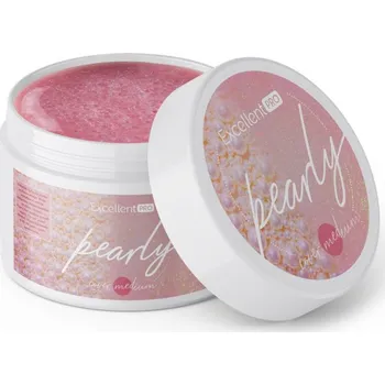 Přípravek na nehty Excellent PRO Pearly Gel Cover Medium 50g