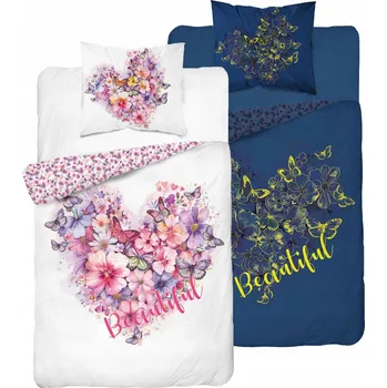 Povlečení Sada povlečení Detexpol 140 x 200 cm šedá