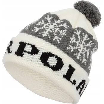 Čepice Polar Fashion zimní čepice beanie bílá, univerzální velikost