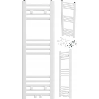 Radiátor Koupelnový radiátor vodní Granitan 273 W 30 x 90 mm bílý