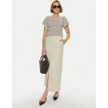Dámská halenka Vero Moda Halenka Ginny 10278323 Bílá Slim Fit S