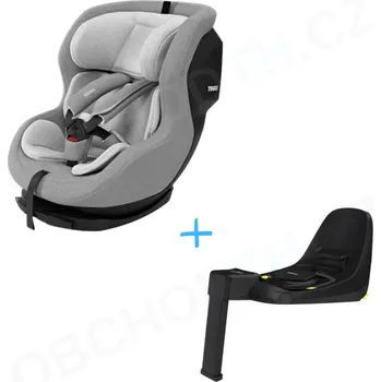 Autosedačka Autosedačka Thule Elm 360 Light Gray + základna Thule Alfi