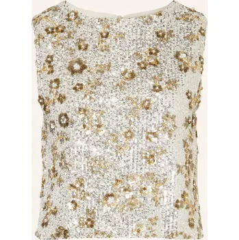 Msch Copenhagen Dámský Top Mschmagnolia S Flitry A Ozdobnými...