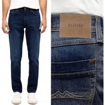 Pánské džíny Mustang Washington rovné W33 L34 Pánské džíny rifle - klasický střih