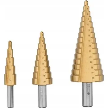 Vrták SADA STUPŇOVITÝCH VRTÁKŮ 3 KS STHOR 22616