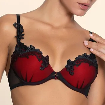Podprsenka Lise Charmel - Bellissime inconnue podprsenka vyztužená ombre rouge 85C ACJ8549