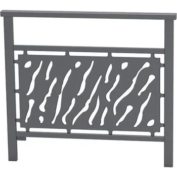 Zábradlí Zábradlí Benátky, délka 1000 mm, vypalovaný motiv, barva šedá Procity