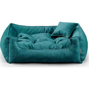 Pelíšek pro psa Vsepropejska Snug elegantní pelech pro psa 70 x 55 Tmavě-zelená