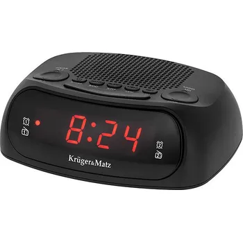 Radiobudík Kruger&Matz KM0824 LED, 2 × AAA 1,5 V, černý