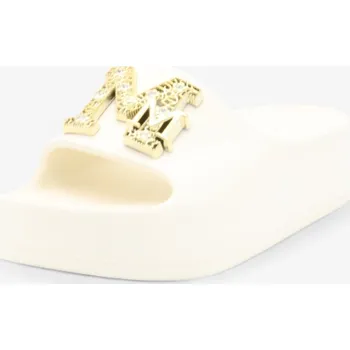 Dámské pantofle SAMLUX® Dámské béžové pantofle na platformě A8606 Barva: Beige, Velikost: 38