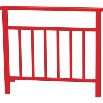 Zábradlí Procity Zábradlí Benátky, délka 1000 mm, svislé příčky, barva červená RAL3020