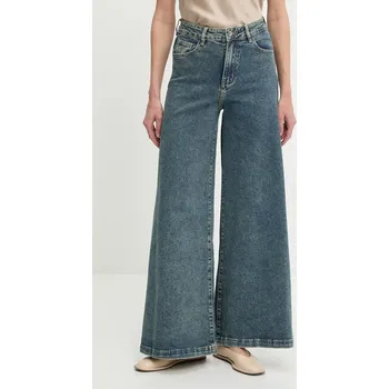 Dámské džíny Džíny Answear.LAB dámské, tmavomodrá barva HM6716.2.fos 59X, vel. L