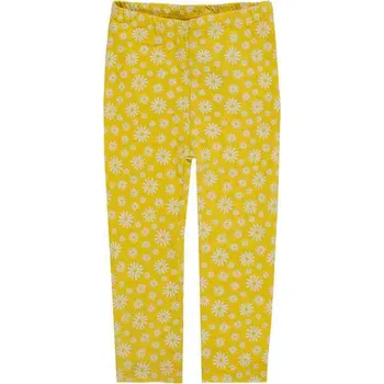 Dívčí oblečení Dívčí žluté legíny s kopretinami Kanz, vel. 80