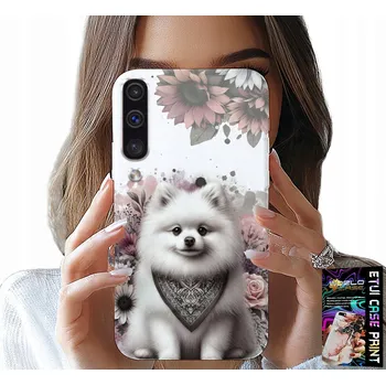Pouzdro na mobilní telefon POUZDRO / Kryt na SAMSUNG A50 / A30S - Pomeranian, Trpasličí špic, Plemena psů