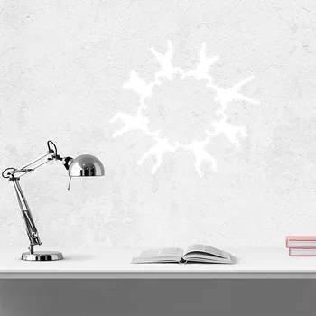 samolepka Sablio Samolepka na zeď: Parašutisti - 60x57 cm