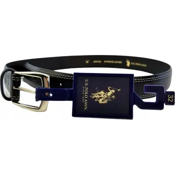 Opasek U.S. Polo Assn. Černý pásek - muž