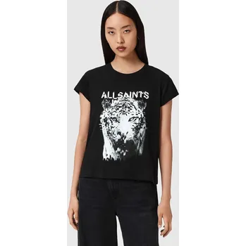 Pánské tričko Bavlněné tričko AllSaints W106JD černá 99X, vel. L