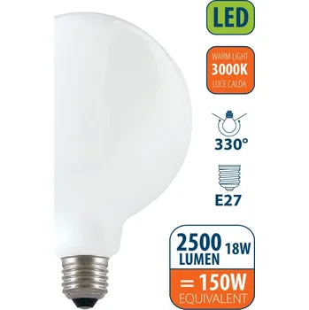 Žárovka VELAMP OPAL FILAMENT žárovka 18W, E27, 3000K
