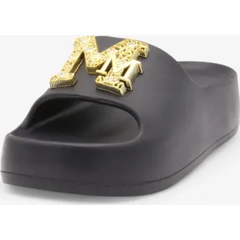 Dámské pantofle SAMLUX® Dámské černé pantofle na platformě A8606 Barva: Black, Velikost: 38