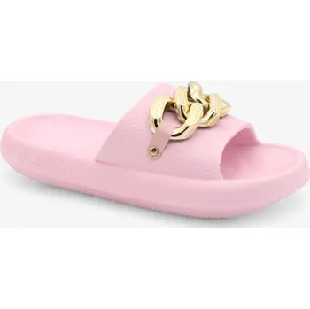 Dámské pantofle SAMLUX® Dámské pantofle A16 pink Barva: Pink, Velikost: 40-41