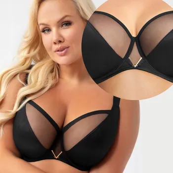 Podprsenka Gorsenia podprsenka nevyztužená černá velikost 80E