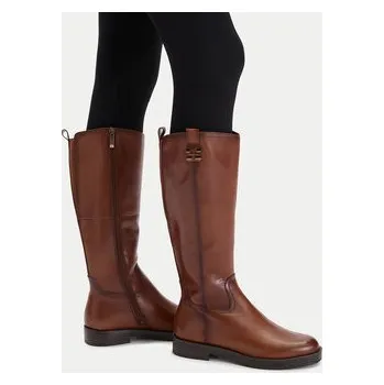 Dámské kozačky Kozačky ve vojenském stylu Tamaris 1-25522-45 Hnědá 40