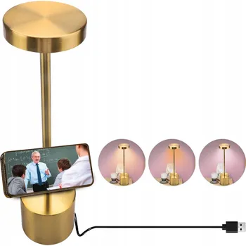 Lampička DOTYKOVÁ LED STOLNÍ LAMPA NOČNÍ NA STŮL DO ŠKOLY POKOJE LOŽNICE LED