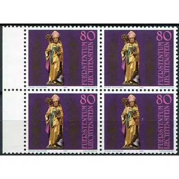Poštovní známka (1981) MiNr. 775 ** (4-bl) - Lichtenštejnsko - biskup Theodor (Theodule)