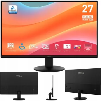 Monitor LED Monitor MSI PRO MP272L 27" 1920 x 1080 px IPS / PLS