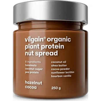 Vilgain Plant Protein Nut Spread BIO – lískové ořechy a kakao 250&nbsp;g