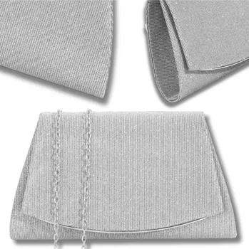 Kabelka Camerazar Elegantní brokátová kabelka přes rameno pro ženy na večer