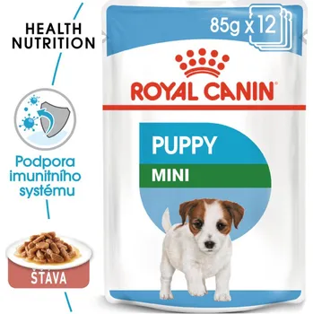 Krmivo pro psa Royal Canin Royal Canin Mini Puppy kapsička pro malá štěňata 12 x 85 g
