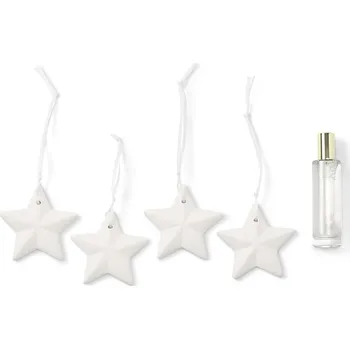 Vánoční dekorace Tchibo Vánoční ozdoby s vůní bílé 4 ks