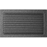 Krbová mřížka 22x37 BASIC staré stříbro s žaluzií