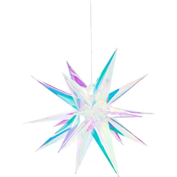 Vánoční dekorace Tchibo Hvězda s LED bílá