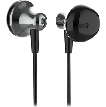Sluchátka Colorway drátová sluchátka + mikrofon/ CW-WD01BK/ černá