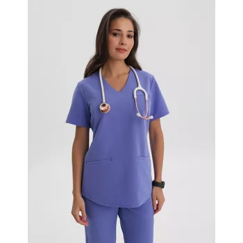 Zdravotnický oděv Lékařská Mikina Grace - DENIM BLUE 0