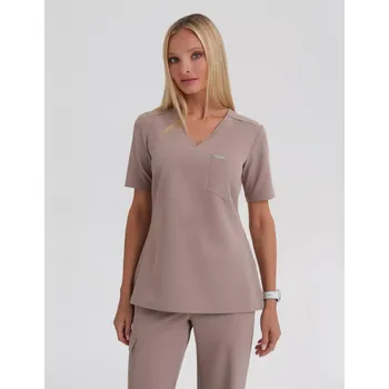 Zdravotnický oděv Lékařská Mikina Raya One Pocket - BEIGE 0