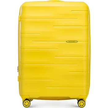 Velký kufr s polypropylenu s vyraženými pruhy | WITTCHEN | 56-3T-143-B-55