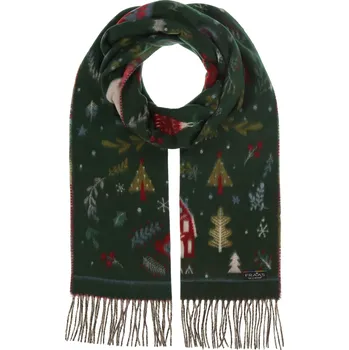 Šála Fraas Dámská Šála „Vánoční kouzlo“ Barva: zelená