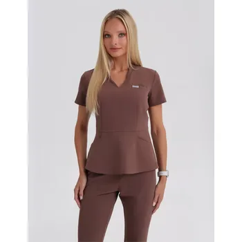 Zdravotnický oděv Lékařská Mikina Kori - MILKY BROWN 0