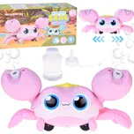 JOKO Chodící krab – automat na bubliny se světly a hudbou