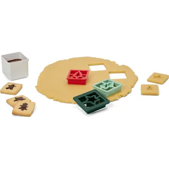 Cukrovinka 711189 - Tchibo - Sada na čokoládové sušenky - barva: bílá