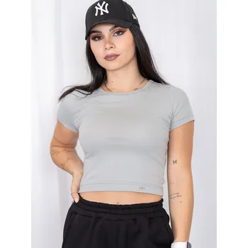Dámský crop top s krátkým rukávem VSB PATTY, VELIKOST XL