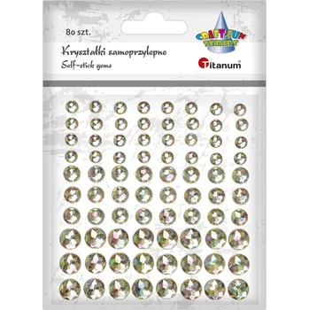 Samolepící dekorace Samolepky 3D, kamínky, mix velikostí, rozměr archu 10x10cm, 1arch