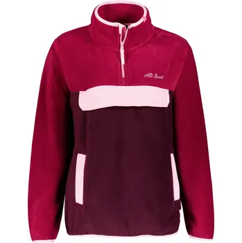Dámská mikina Dámská fleece mikina ALTISPORT GEMMY VÍNOVÁ XL