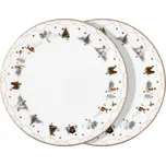 Sada 2 talířů Julemorgen Story Ø 25 cm WIK & WALSØE